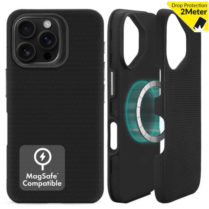 My Style My Style MagSafe Tough Case voor Apple iPhone 16 Pro Max - Zwart