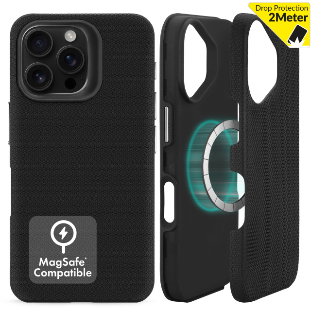 My Style My Style MagSafe Tough Case voor Apple iPhone 16 Pro Max - Zwart