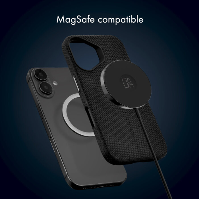 My Style My Style MagSafe Tough Case voor Apple iPhone 16 Pro Max - Zwart
