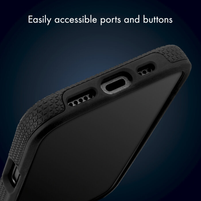 My Style My Style MagSafe Tough Case voor Apple iPhone 16 Pro Max - Zwart