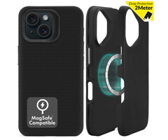 My Style My Style MagSafe Tough Case Apple iPhone 15 - Zwart