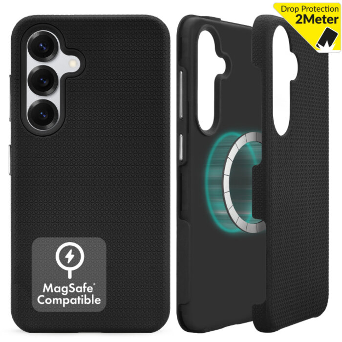 My Style My Style MagSafe Tough Case voor Samsung Galaxy S24/S25 - Zwart