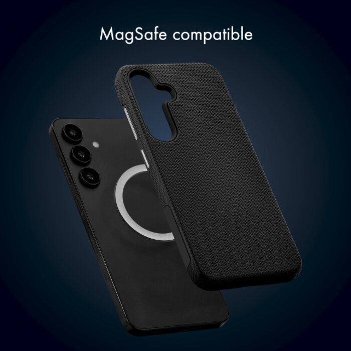 My Style My Style MagSafe Tough Case voor Samsung Galaxy S24/S25 - Zwart