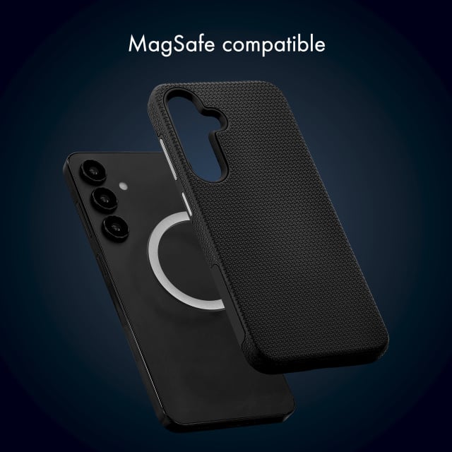 My Style My Style MagSafe Tough Case voor Samsung Galaxy S24/S25 - Zwart