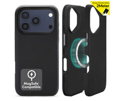 My Style My Style MagSafe Tough Case iPhone 17 Pro Max / 18 Pro Max Zwart