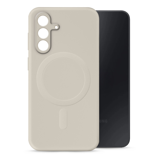 My Style My Style Protective Flex MagSafe Hoesje Samsung Galaxy A17/A18 Antique White
