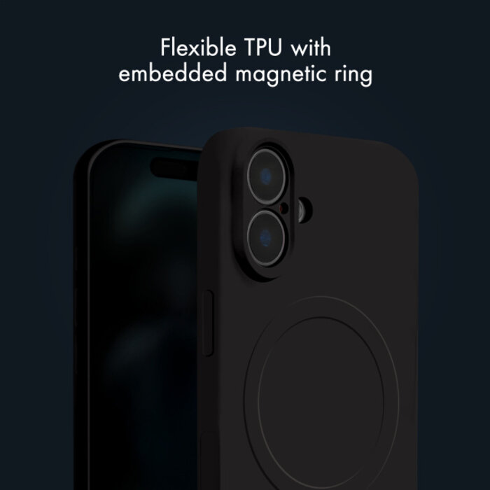 My Style My Style Protective Flex MagSafe Hoesje iPhone 17 Zwart