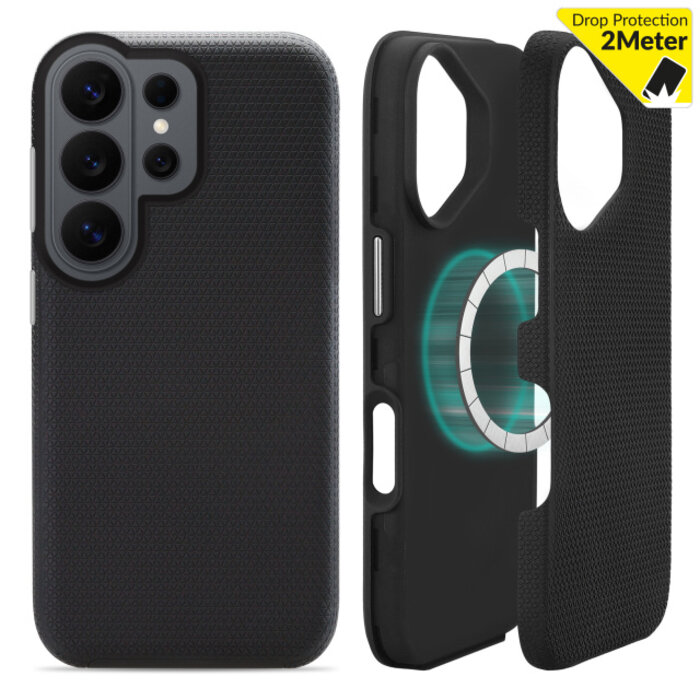 My Style My Style MagSafe Tough Case Samsung Galaxy S26 Ultra 5G - Zwart