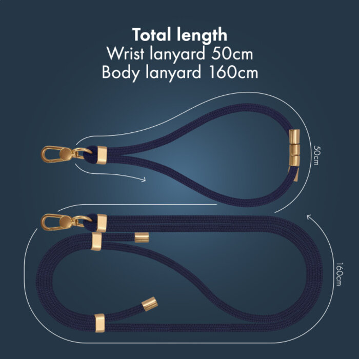 My Style My Style Body & Wrist Telefoonkoord Set Blauw (2-Pack)