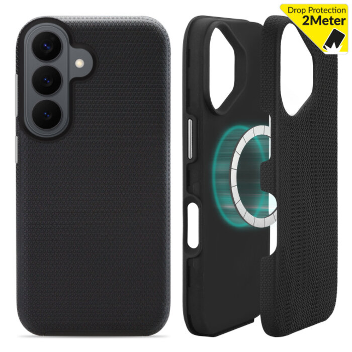 My Style My Style MagSafe Tough Case voor Samsung Galaxy S26 5G - Zwart