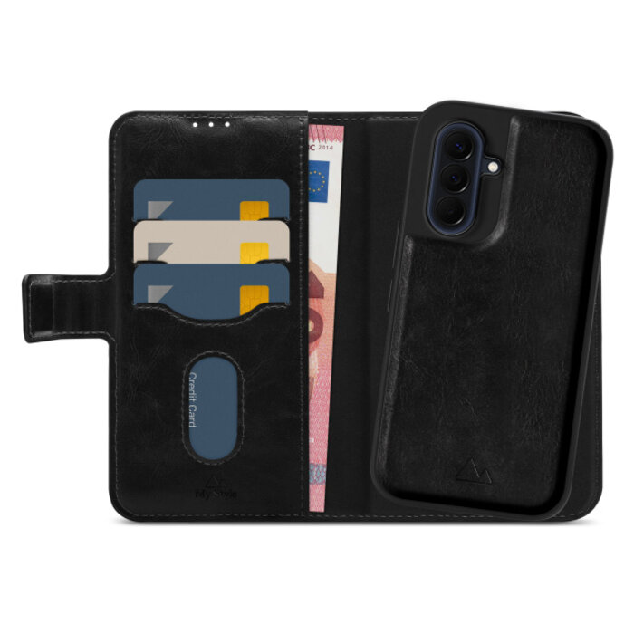 My Style My Style 2-in-1 Magnet Wallet Case voor Samsung Galaxy A57 5G - Zwart