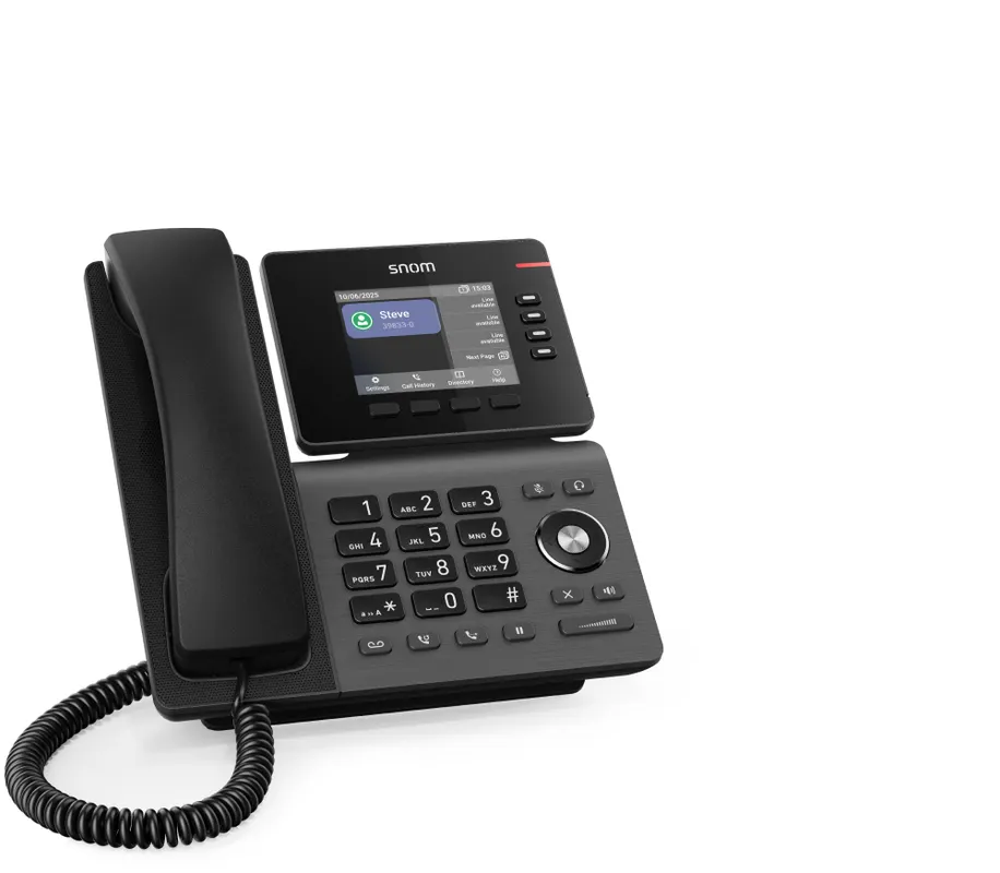 SNOM Snom D810W Zakelijke IP-Telefoon met Wi-Fi en Bluetooth