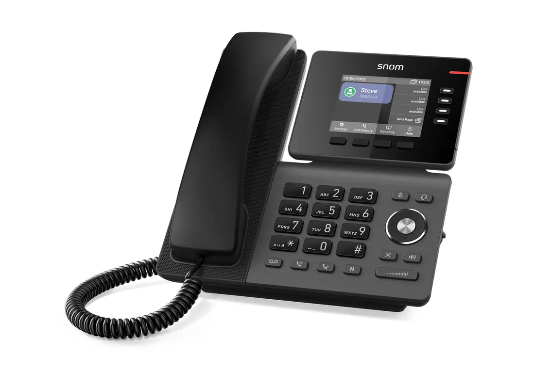 SNOM Snom D810W Zakelijke IP-Telefoon met Wi-Fi en Bluetooth