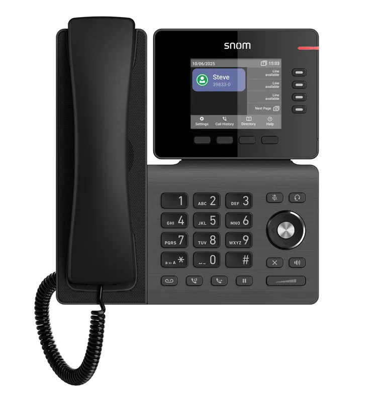 SNOM Snom D810W Zakelijke IP-Telefoon met Wi-Fi en Bluetooth
