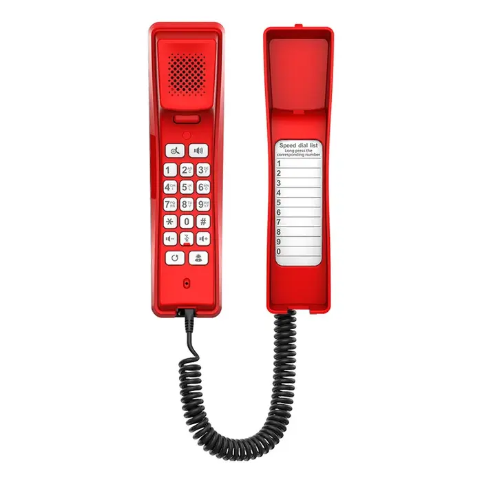 Fanvil Fanvil H2U Red Compacte IP-Telefoon - Rood