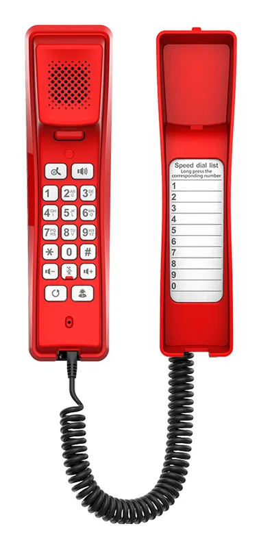 Fanvil Fanvil H2U Red Compacte IP-Telefoon - Rood