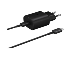 Samsung Samsung 25W USB-C Snellader + USB-C Kabel (EP-TA800) - Zwart