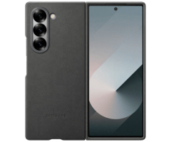 Samsung Samsung PU-leer Back Cover Grijs voor Galaxy Z Fold 6