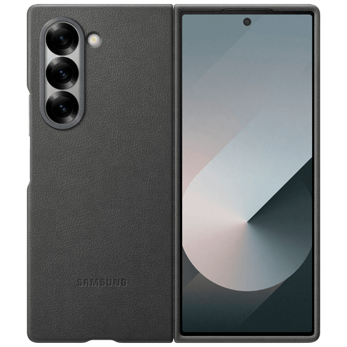 Samsung Samsung PU-leer Back Cover Grijs voor Galaxy Z Fold 6