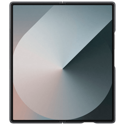 Samsung Samsung PU-leer Back Cover Grijs voor Galaxy Z Fold 6