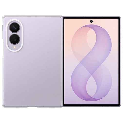 Samsung Samsung Transparante Back Cover voor Galaxy Z Fold 8 (EF-QF971CTEGWW)