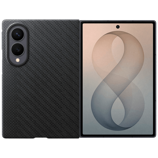 Samsung Samsung Carbon Back Cover Zwart Magnetisch (Galaxy Z Fold 8)