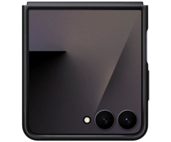 Samsung Samsung Kindsuit PU-Leren Back Cover Zwart voor Galaxy Z Flip 7