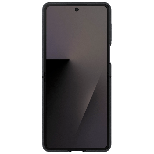 Samsung Samsung Kindsuit PU-Leren Back Cover Zwart voor Galaxy Z Flip 7