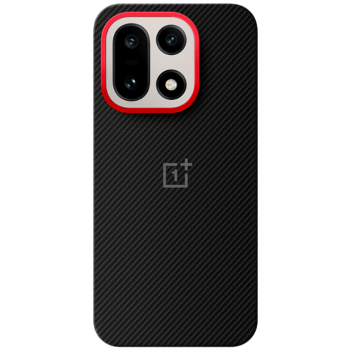 OnePlus OnePlus 15 Aramid Fiber Back Cover Magnetisch - Zwart