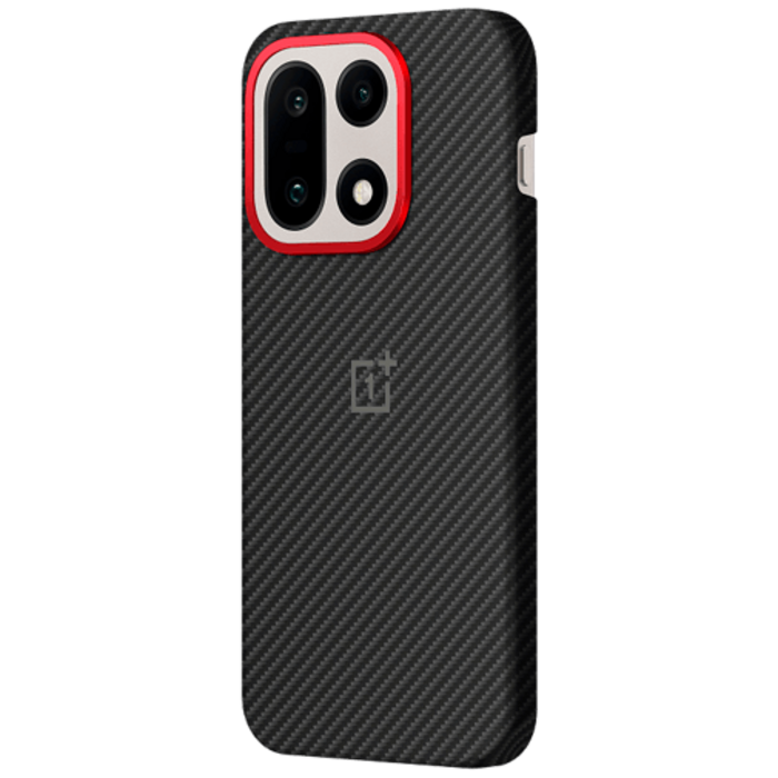 OnePlus OnePlus 15 Aramid Fiber Back Cover Magnetisch - Zwart