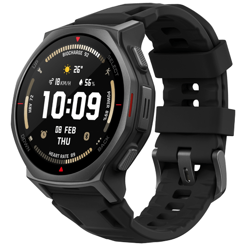 Amazfit Amazfit T-Rex 3 Pro Smartwatch 44mm - Zwart