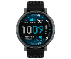 Amazfit Amazfit Active Max Smartwatch - Zwart (Zwarte Siliconenband)