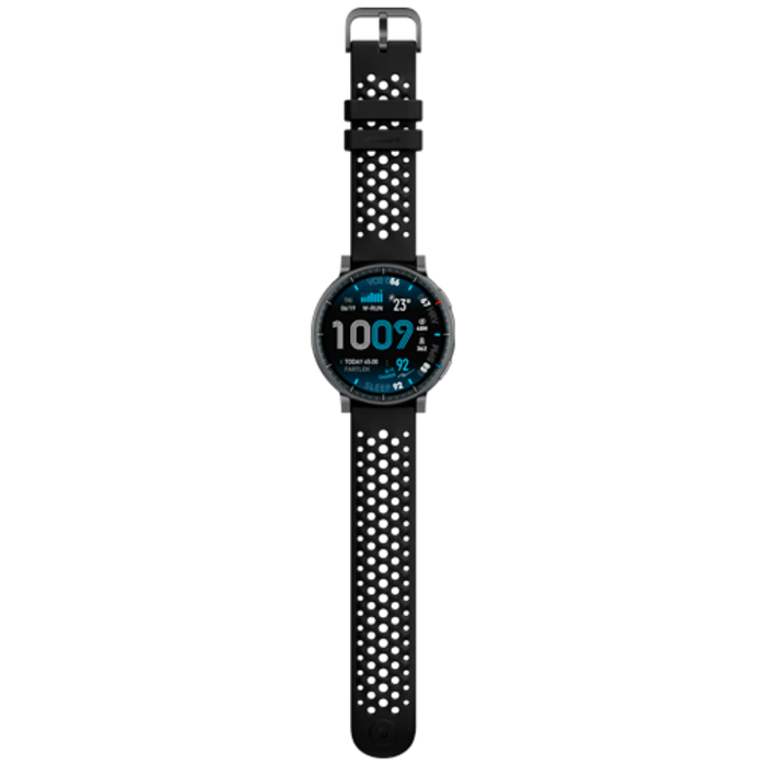 Amazfit Amazfit Active Max Smartwatch - Zwart (Zwarte Siliconenband)