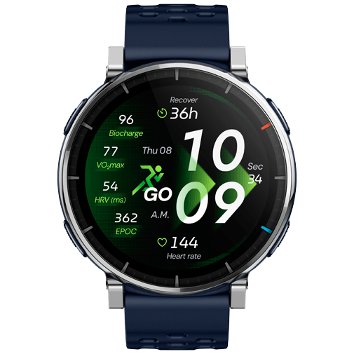 Amazfit Amazfit Active 3 Premium Smartwatch - Blauw