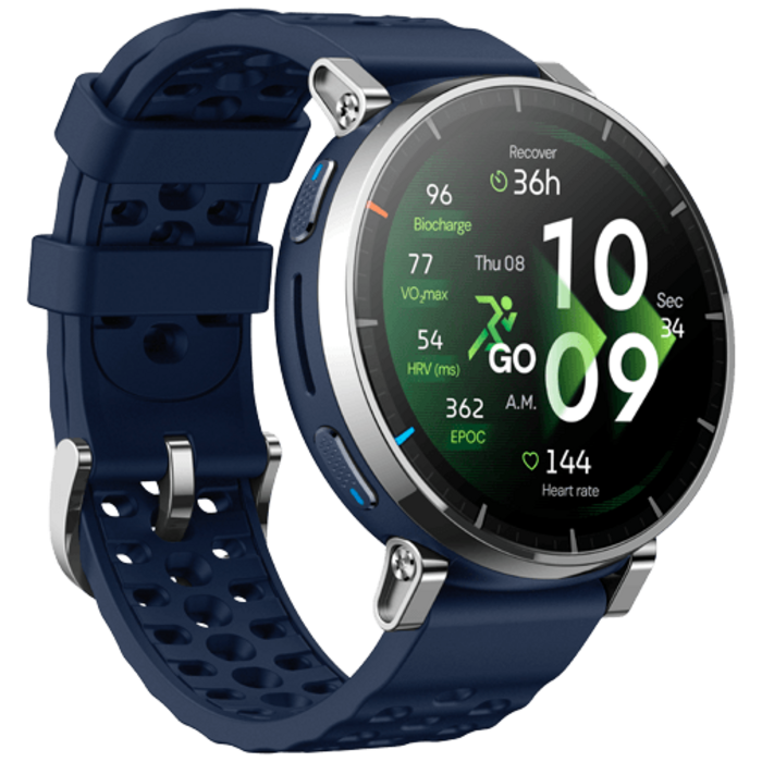 Amazfit Amazfit Active 3 Premium Smartwatch - Blauw