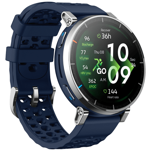Amazfit Amazfit Active 3 Premium Smartwatch - Blauw