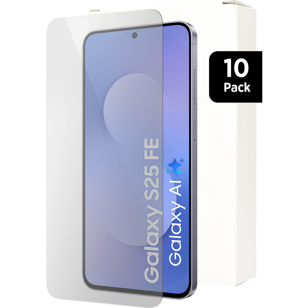 Mobiparts Mobiparts Regular Tempered Glass Samsung Galaxy A57/S25 FE - 10 Pack