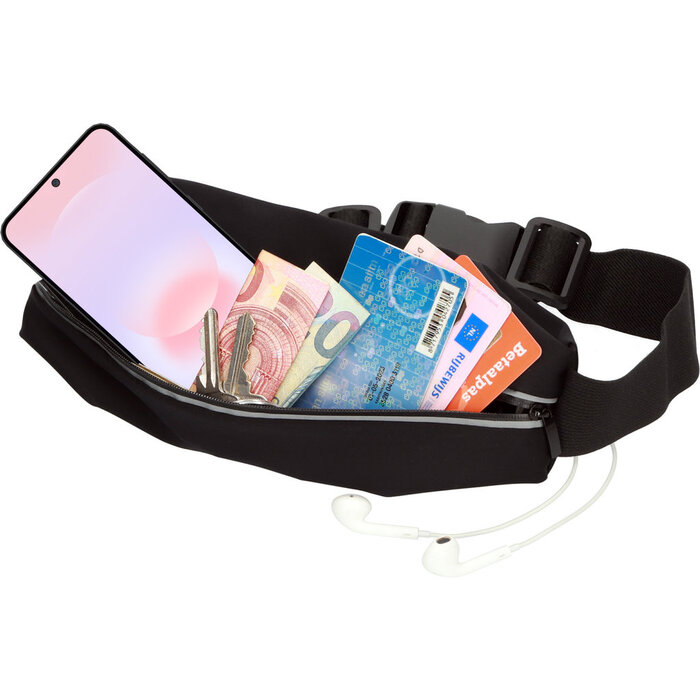Mobiparts Mobiparts Comfort Fit Sport Belt Samsung Galaxy A37 Black