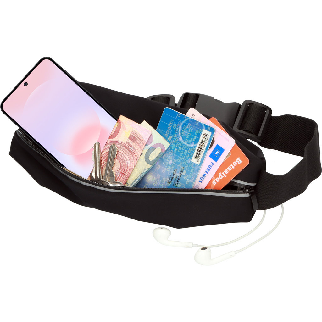 Mobiparts Mobiparts Comfort Fit Sport Belt Samsung Galaxy A37 Black