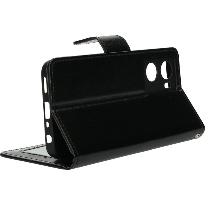 Mobiparts Mobiparts Wallet Case Oppo A57s 4G - Zwart