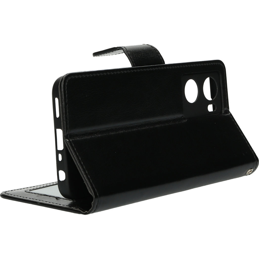 Mobiparts Mobiparts Wallet Case Oppo A57s 4G - Zwart