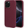 Mobiparts Silicone Cover Apple iPhone 16 Pro Max - Plum Red