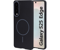 Mobiparts Mobiparts Slim Line Case Samsung S25 Edge MagSafe Onyx Black