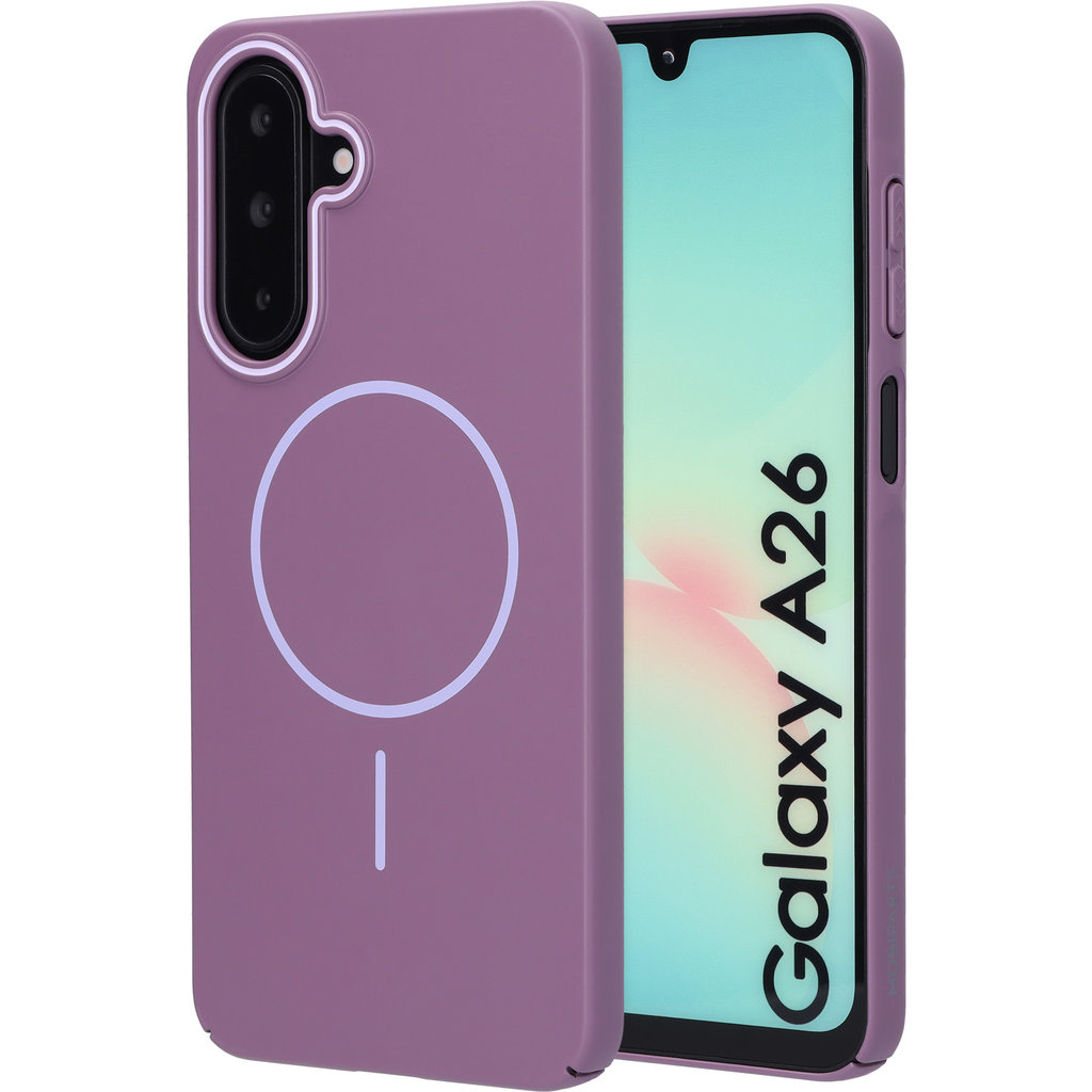 Mobiparts Mobiparts Slim Line Case Samsung Galaxy A26 MagSafe Imperial Purple