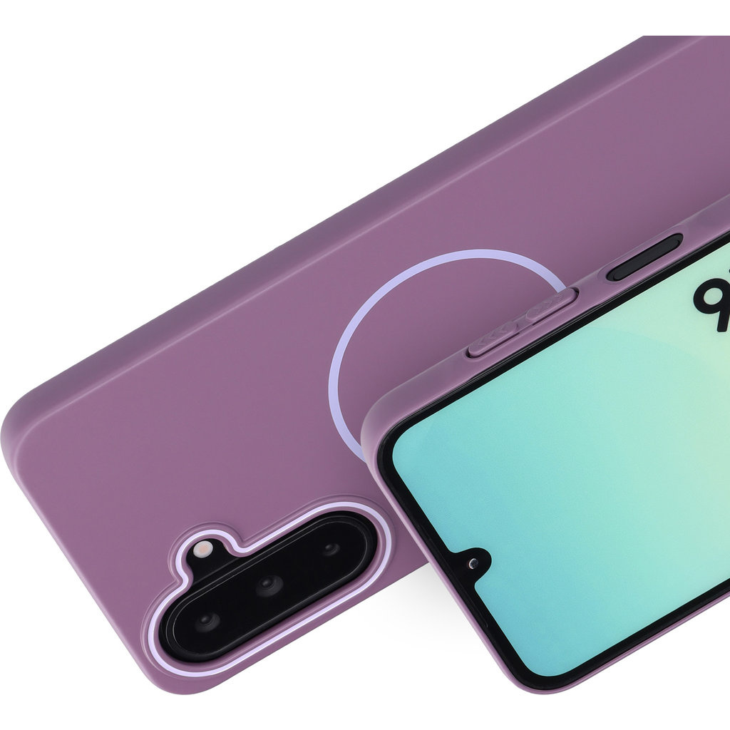Mobiparts Mobiparts Slim Line Case Samsung Galaxy A26 MagSafe Imperial Purple