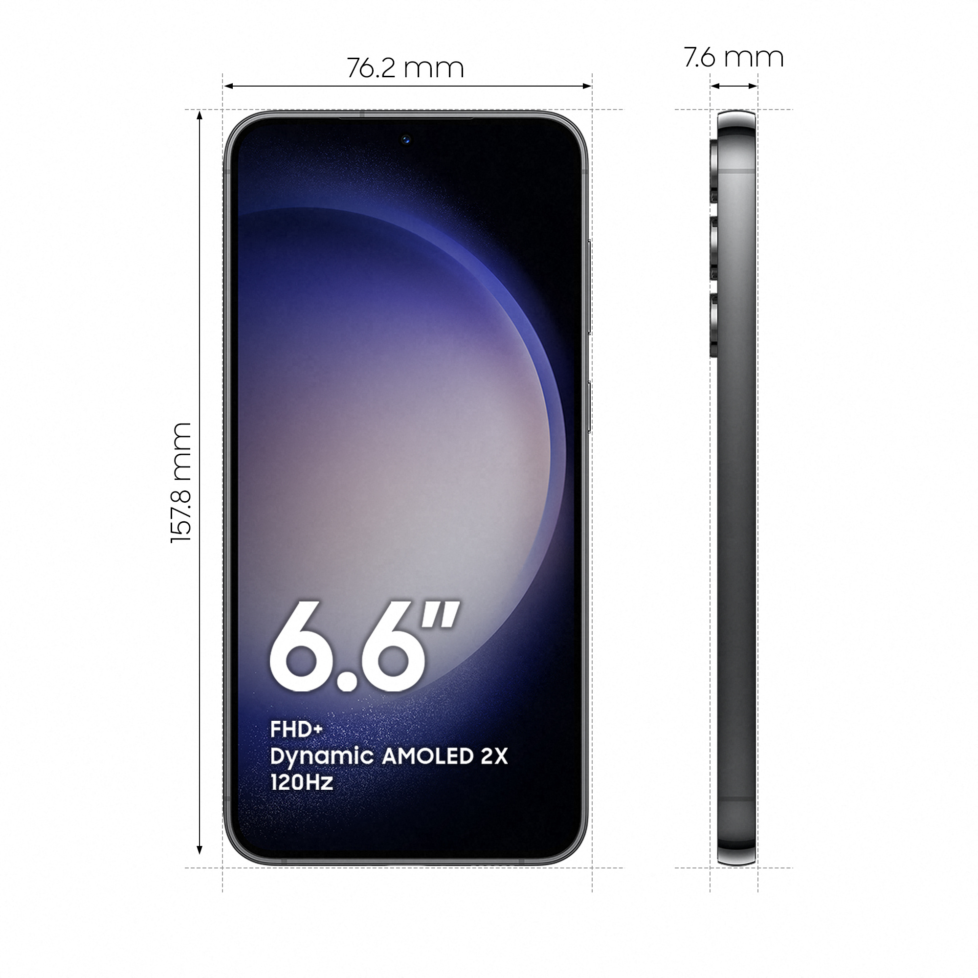 Samsung Samsung Galaxy S23+ 256GB Zwart (SM-S916)