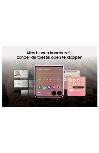 Samsung Samsung Galaxy Z Flip 8 256GB Roze - Opvouwbare Smartphone