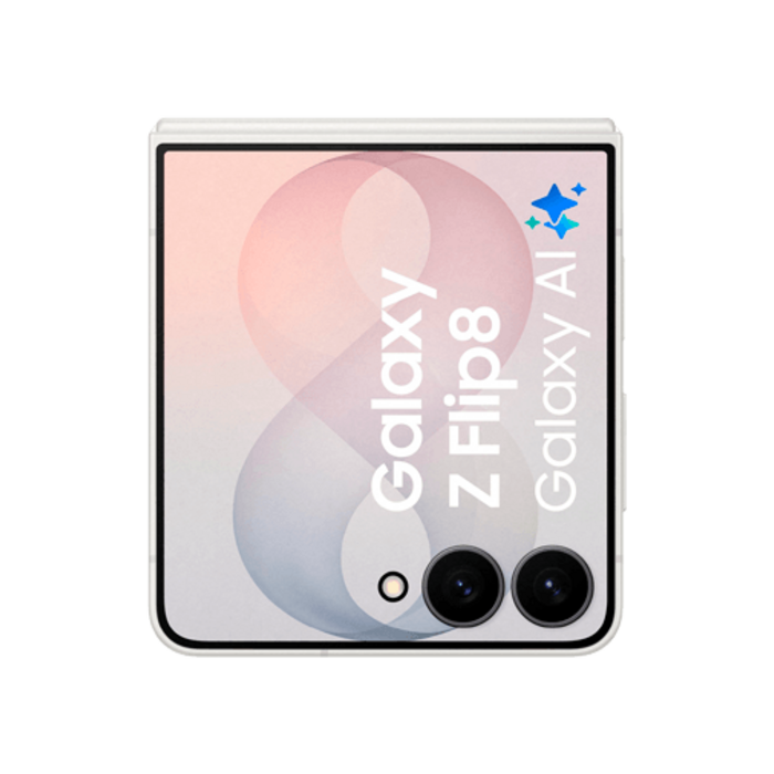 Samsung Samsung Galaxy Z Flip 8 256GB Wit - Opvouwbare Smartphone