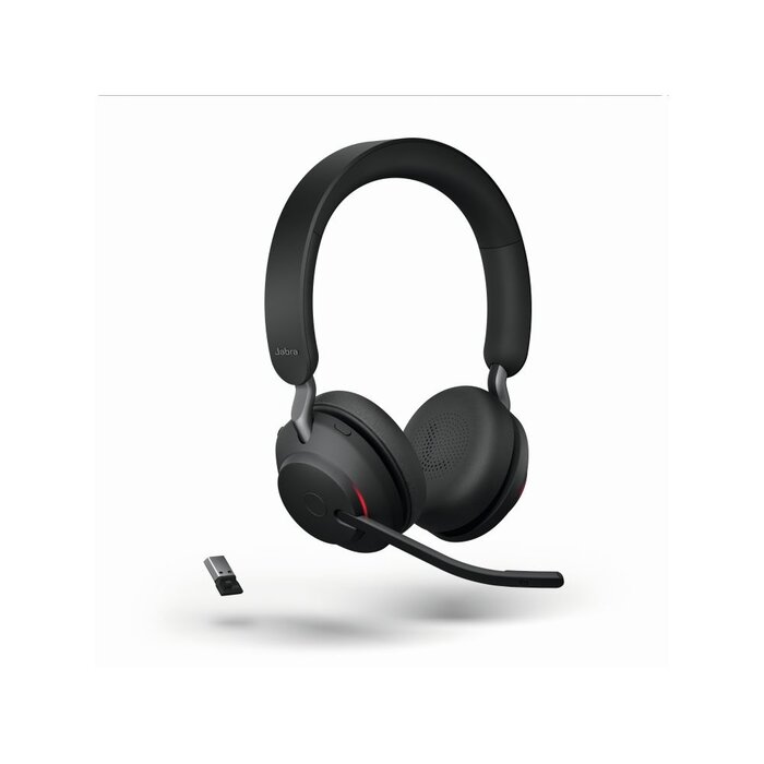 Jabra Jabra Evolve2 65 MS Stereo Draadloze Headset USB-A Zwart