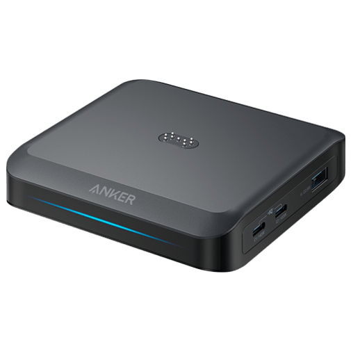 Anker Anker Prime Oplaadstation 150W Zwart - Snellaadstation 4 Poorten